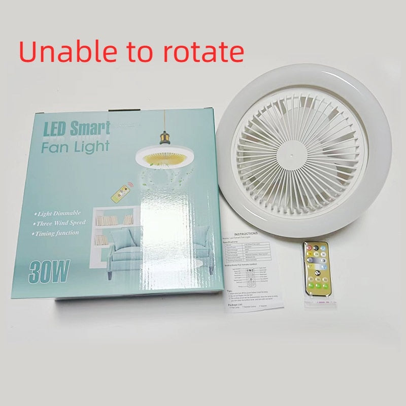 Powerful 360 ° LED Ceiling Fan