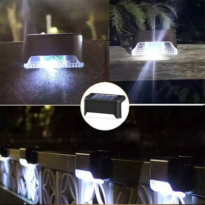 Led Solar Staircase Outdoor Wall Light