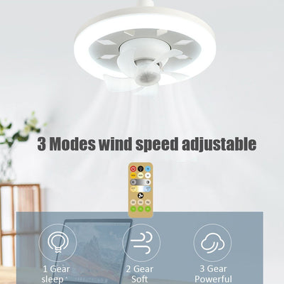 Powerful 360 ° LED Ceiling Fan