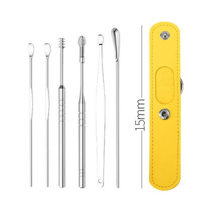 6 Pcs Ear Pick Earwax Removal Kit