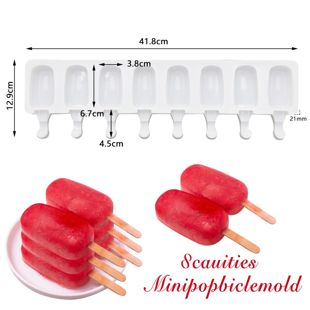 Silicone Ice Cream Popsicle Mould