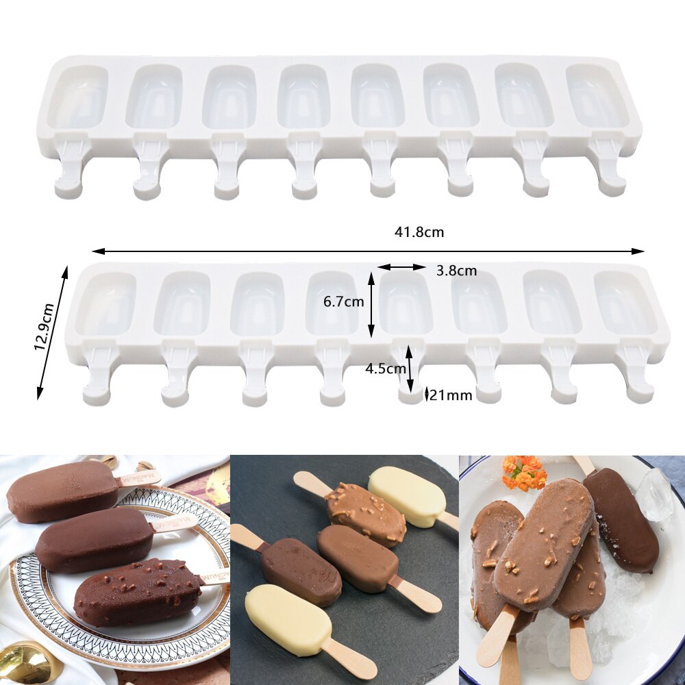 Silicone Ice Cream Popsicle Mould