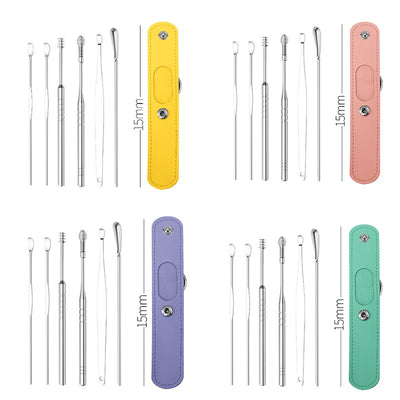 6 Pcs Ear Pick Earwax Removal Kit