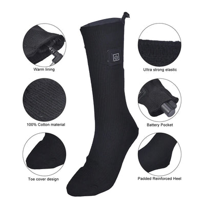 Winter Heated Thermal Socks