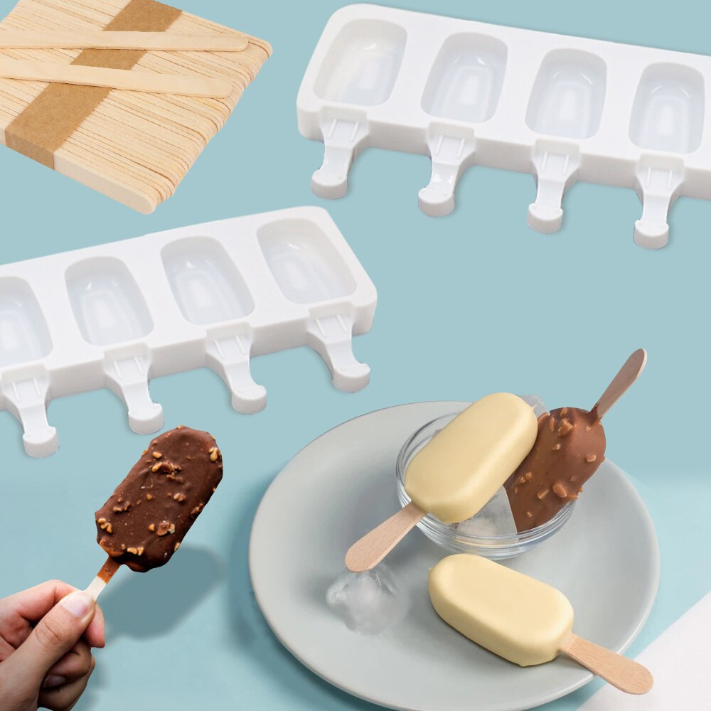 Silicone Ice Cream Popsicle Mould