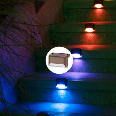 Led Solar Staircase Outdoor Wall Light