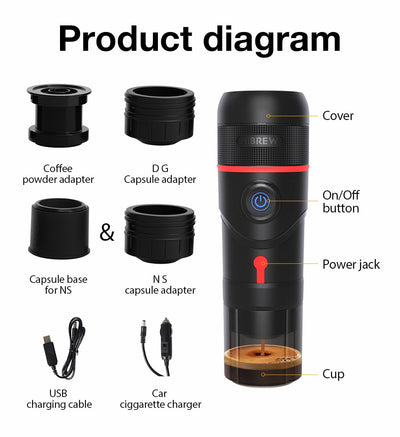 Portable Espresso Coffee Machine