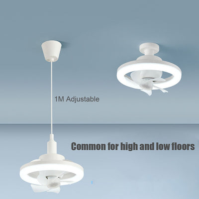 Powerful 360 ° LED Ceiling Fan