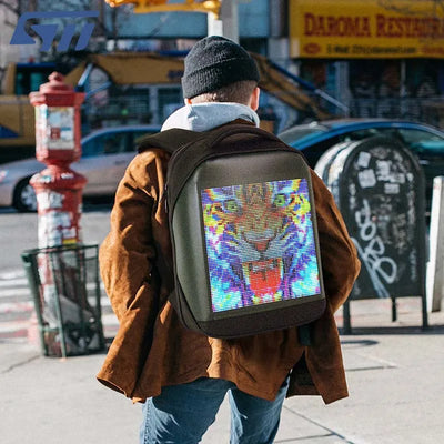 Smart App Led Screen Backpack