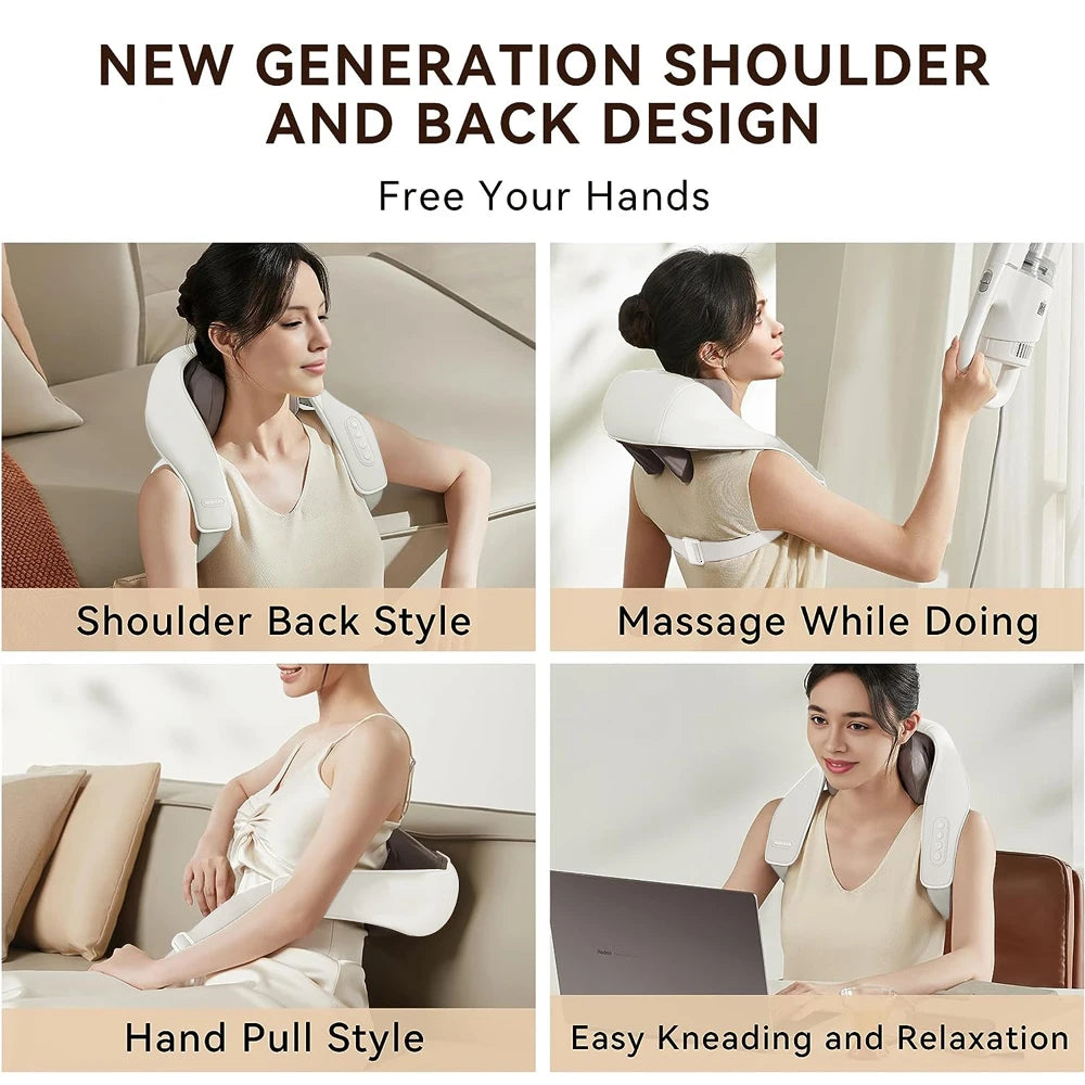 Kneading Shiatsu Massage Shawl