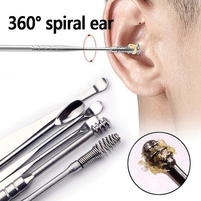 6 Pcs Ear Pick Earwax Removal Kit