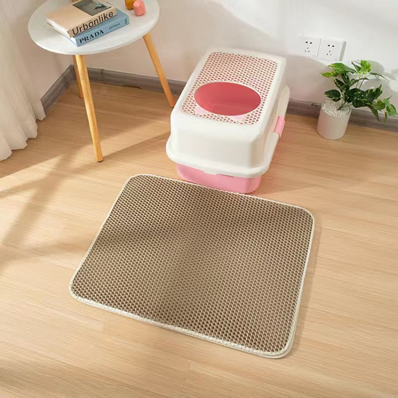 Waterproof Double Layer Cat Litter Mat