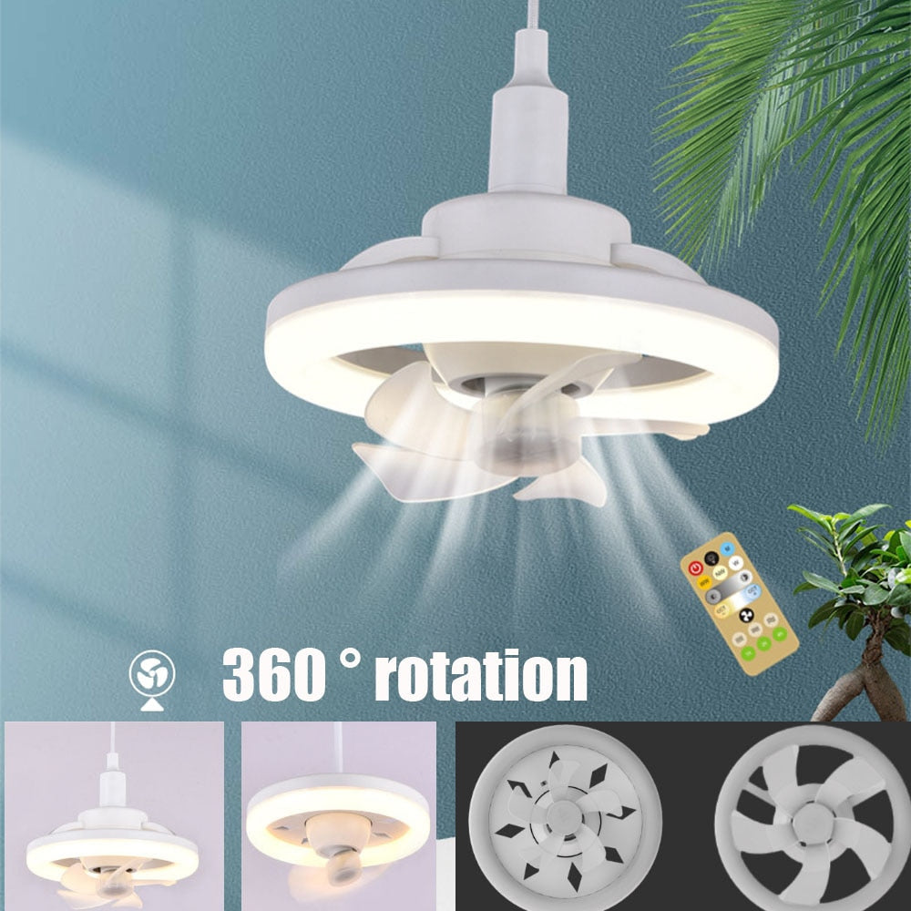 Powerful 360 ° LED Ceiling Fan